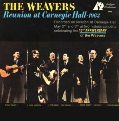 The Weavers  Reunion at the Carnegie Hall<br/> Disque Vinyle de Collection APF005